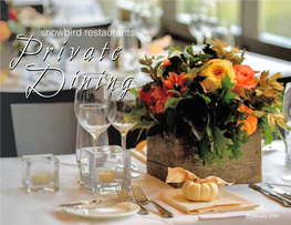 Private Dining