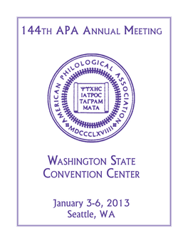 PDF of the Annual Meeting Program