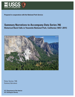Yosemite Rock Fall Database Narratives 1857–2011
