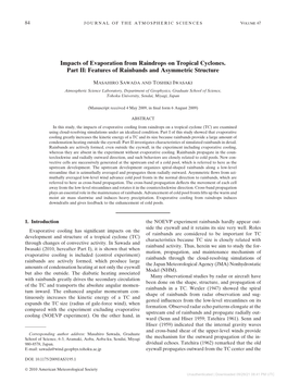 Features of Rainbands and Asymmetric Structure