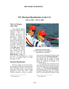 153. Hartmut Buschbacher in the U.S
