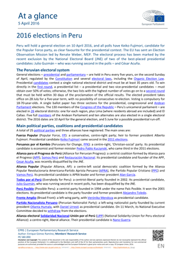 Briefing European Parliamentary Research Service