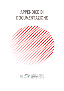 Appendice Di Documentazione