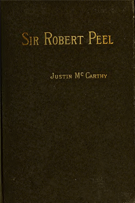 Sir Robert Peel