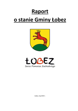 Raport O Stanie Gminy Łobez