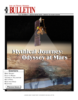 Issue #93 of the Lunar and Planetary