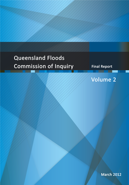 Queensland Floods Commission of Inquiry Volume 2