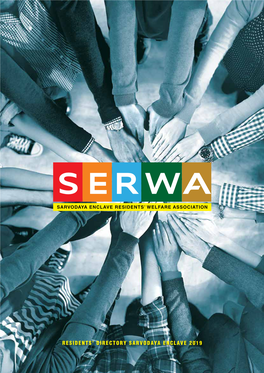 Residents' Directory Sarvodaya Enclave 2019
