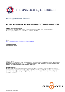 A Framework for Benchmarking Micro-Core Accelerators