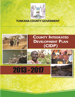 County Integrated Development Plan, 2013 - 2017 Page Iii