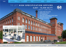 To Let High Specification Offices 5,837