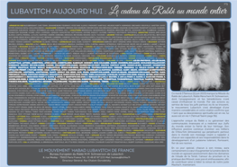 LUBAVITCH AUJOURD'hui : Le Cadeau Du Rabbi Au Monde Entier