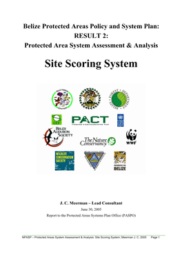 Site Scoring System