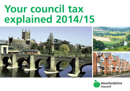 Your Council Tax Explained 2014/15