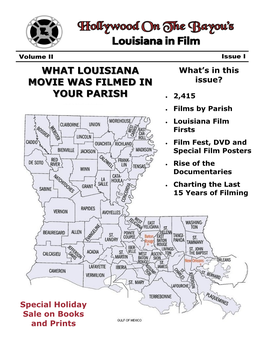 What Louisiana Movie Was Filmed in Your Parish