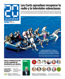 Les Corts Aprueban Recuperar La Radio Y La Televisión