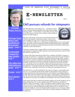 June 2013 Newsletter