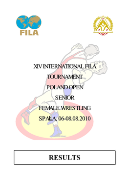 XIV International FILA Tournament Poland Open