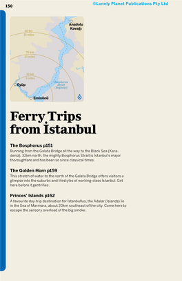 Ferry Trips from İstanbul