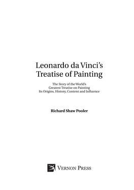 Leonardo Da Vinci's Treatise of Painting