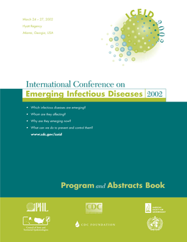 International Conference on Emerging Infectious Diseases 2002