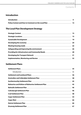 Finalised St Andrews & East Fife Local Plan 2009