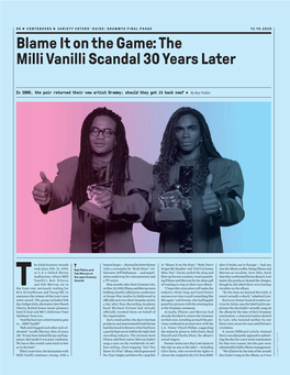 The Milli Vanilli Scandal 30 Years Later