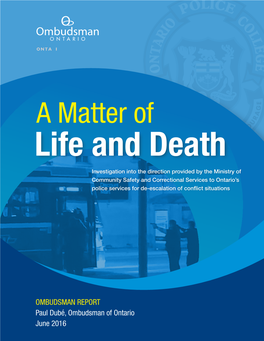 A Matter of Life and Death