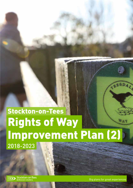 Stockton-On-Tees Rights of Way Improvement Plan (2) 2018-2023