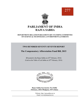 Parliament of India Rajya Sabha