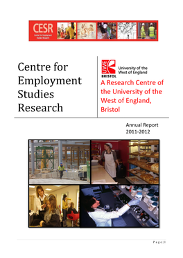 Centre for Employment Studies Research