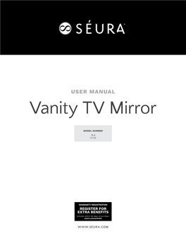 Vanity TV Mirror