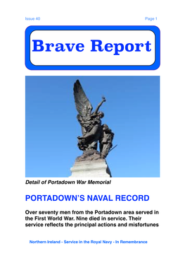 Bravereport Issue 40 Portadown