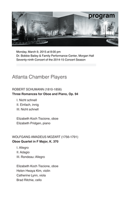 Atlanta Chamber Players