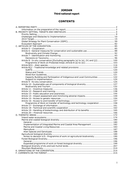 CBD Third National Report