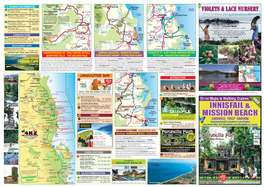 Tourist Maps of Innisfail, Mission Beach, Cardwell, Tully, Babinda