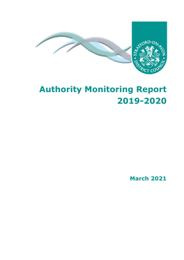 Authority Monitoring Report 2019-2020