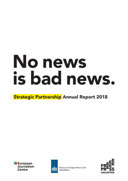 Strategic Partnership Annual Report 2018 Colophon