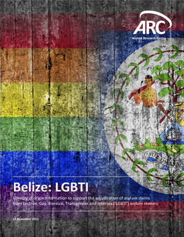 Belize: LGBTI