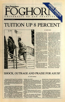 Tuition up 8 Percent