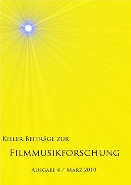 Zum Einsatz Von Musik, Klängen, Tönen Und Geräuschen in DIE EHE DER MARIA BRAUN Von Rainer Werner Fassbinder Und Peer Raben