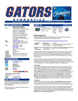 Meet Information Gator Social Did You Know? Meet