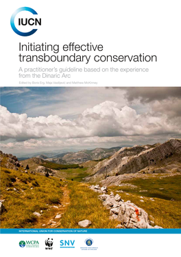 Initiating Effective Transboundary Conservation
