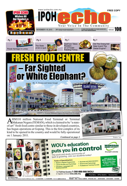 FRESH FOOD CENTRE – Far Sighted Or White Elephant? Pumpkins by A