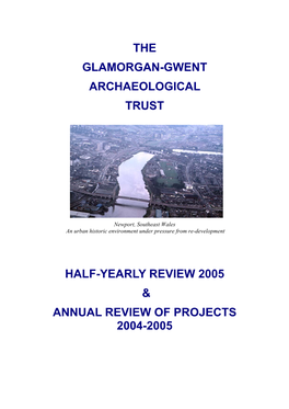 The Glamorgan-Gwent Archaeological Trust Half