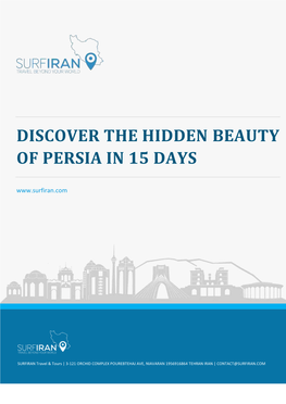 Discover the Hidden Beauty of Persia in 15 Days