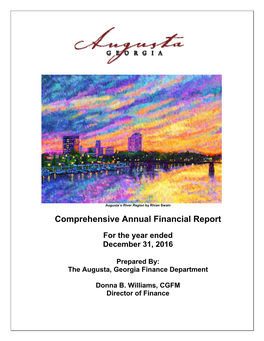 2016 Comprehensive Annual Financial Report