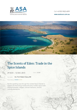 Trade in the Spice Islands