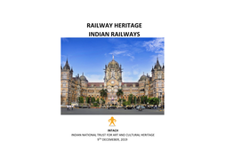 Railway Heritage Indian Railways