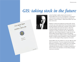 GIS: Taking Stock in the Future